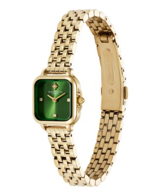 Women's Mini Grosvenor Gold Tone Stainless Steel Bracelet Watch, 20mm