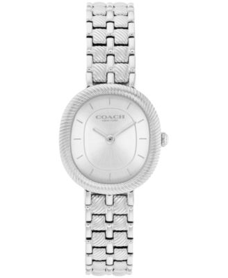 Women's Harlow Silver Tone Stainless Steel Bracelet Watch, 23.8mm