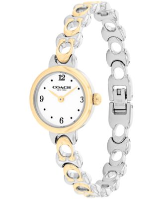 Women's Iris Two Tone Stainless Steel Bracelet Watch, 22.5mm