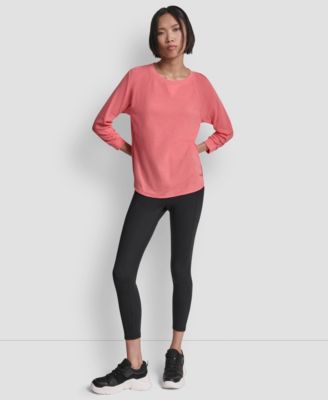 Women's Mini Slub Waffle Three Quarter Sleeve T-Shirt