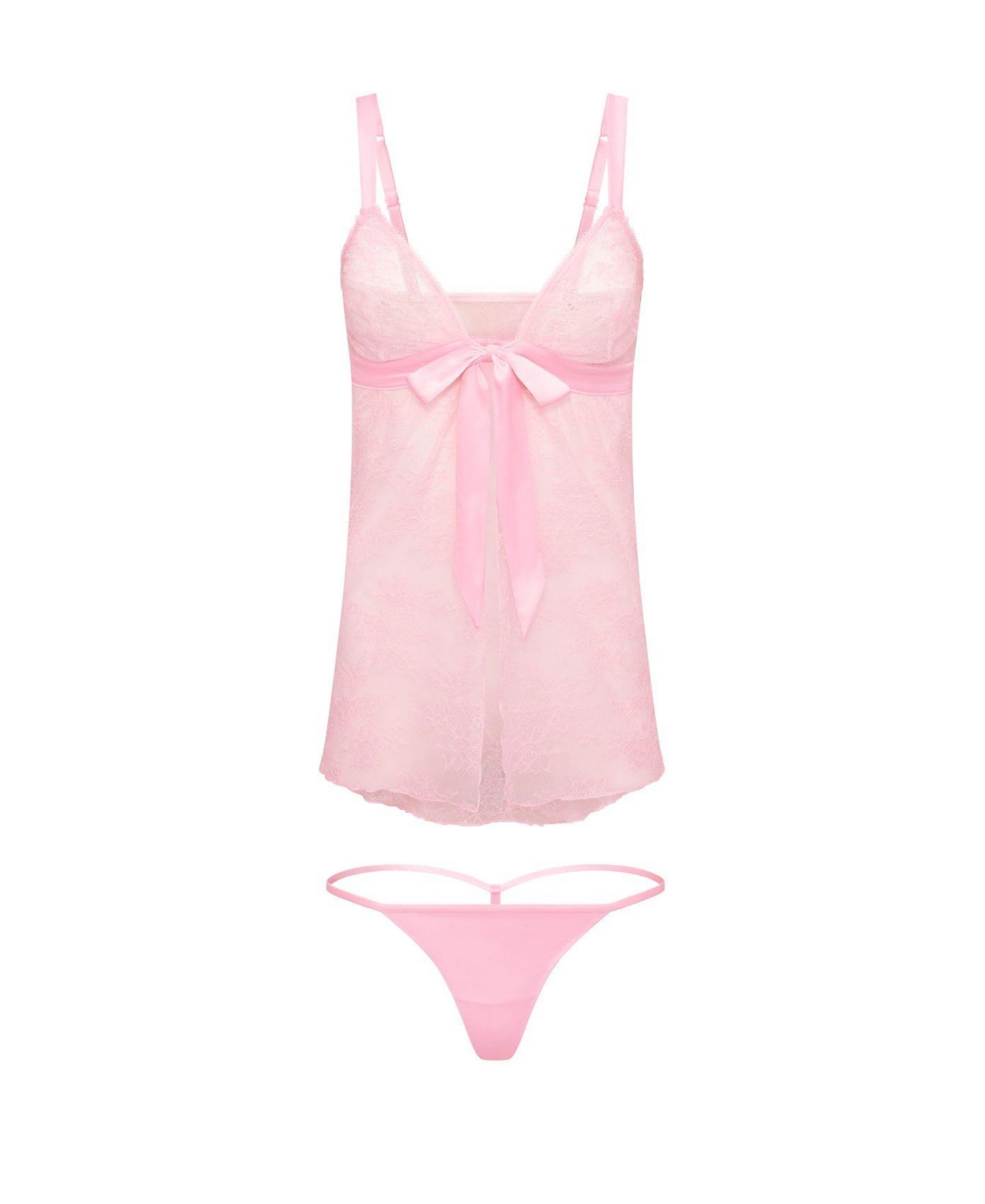 Adore Me Plus Size Hillary Babydoll Lingerie