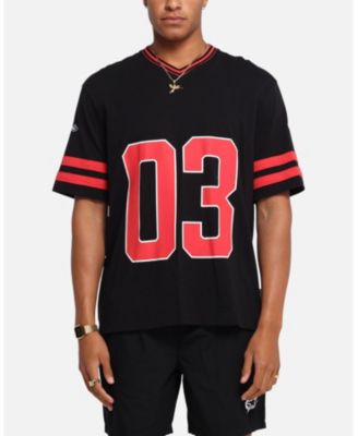 Men's Rose Football T-Shirt