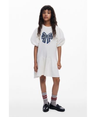 Girls Girls's Sweatshirt dress with bow
