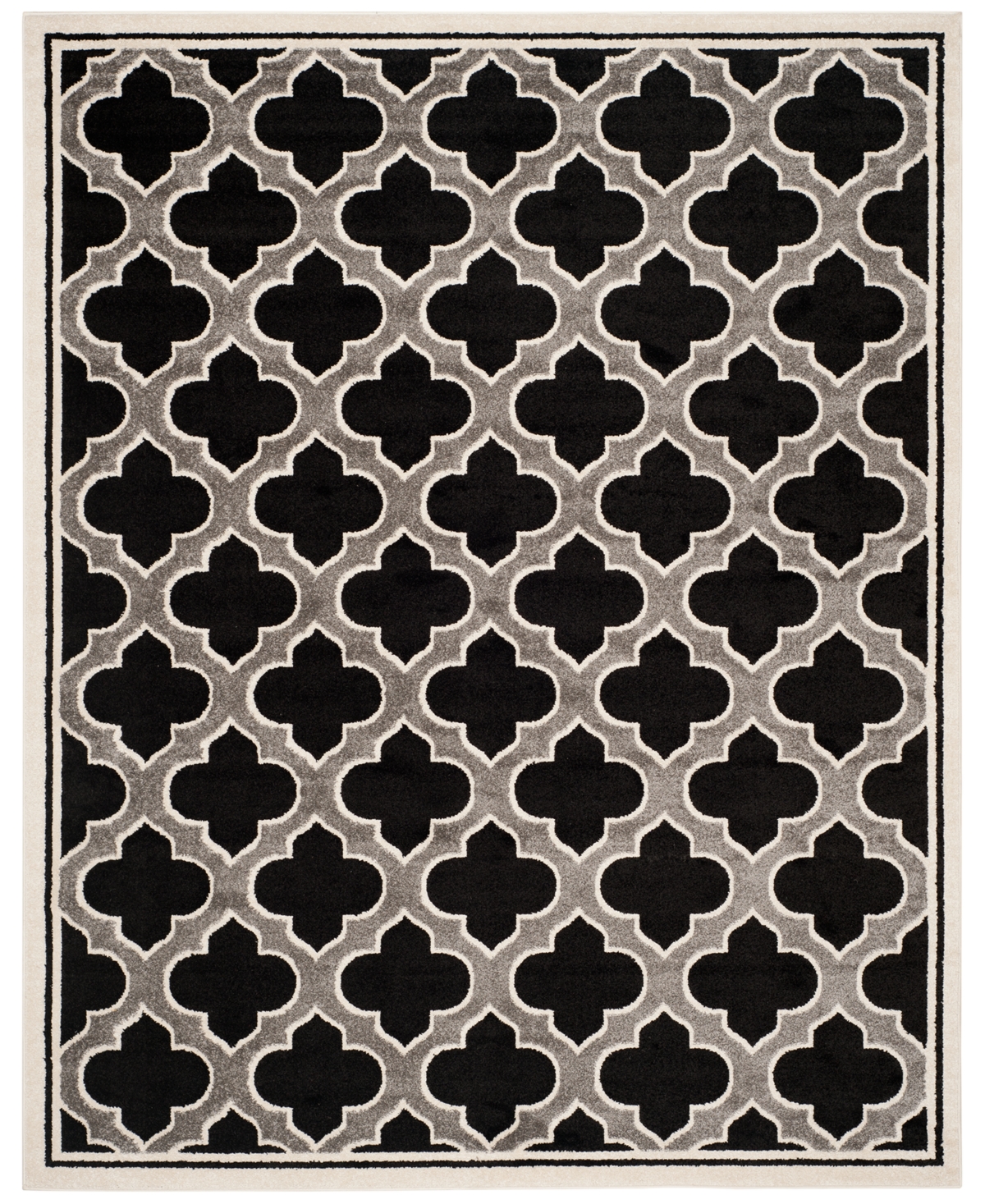 Safavieh Amherst AMT412 8' x 10' Area Rug - Anthracite/Ivory