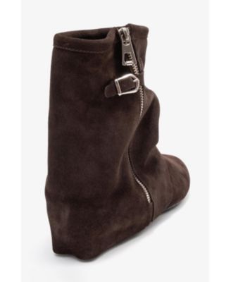 Women's Noar Leather Zip Boot.