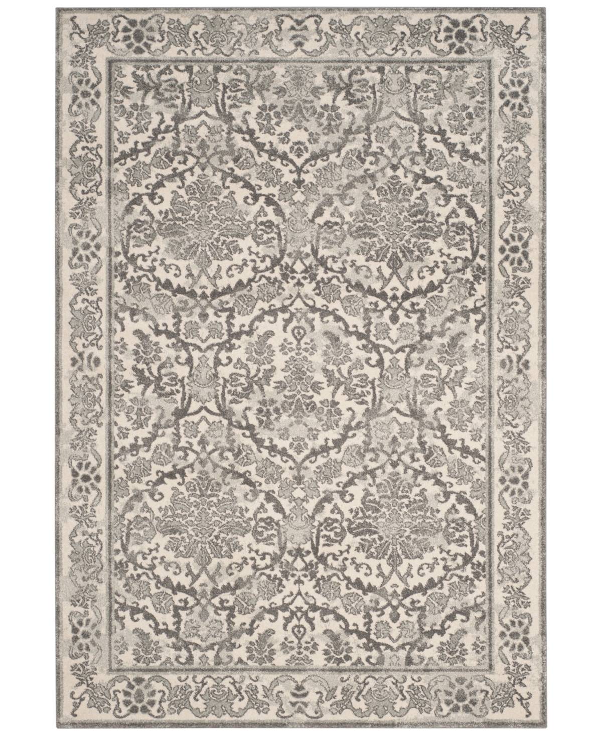 Safavieh Evoke EVK242D Ivory/Grey 8' x 10' Area Rug