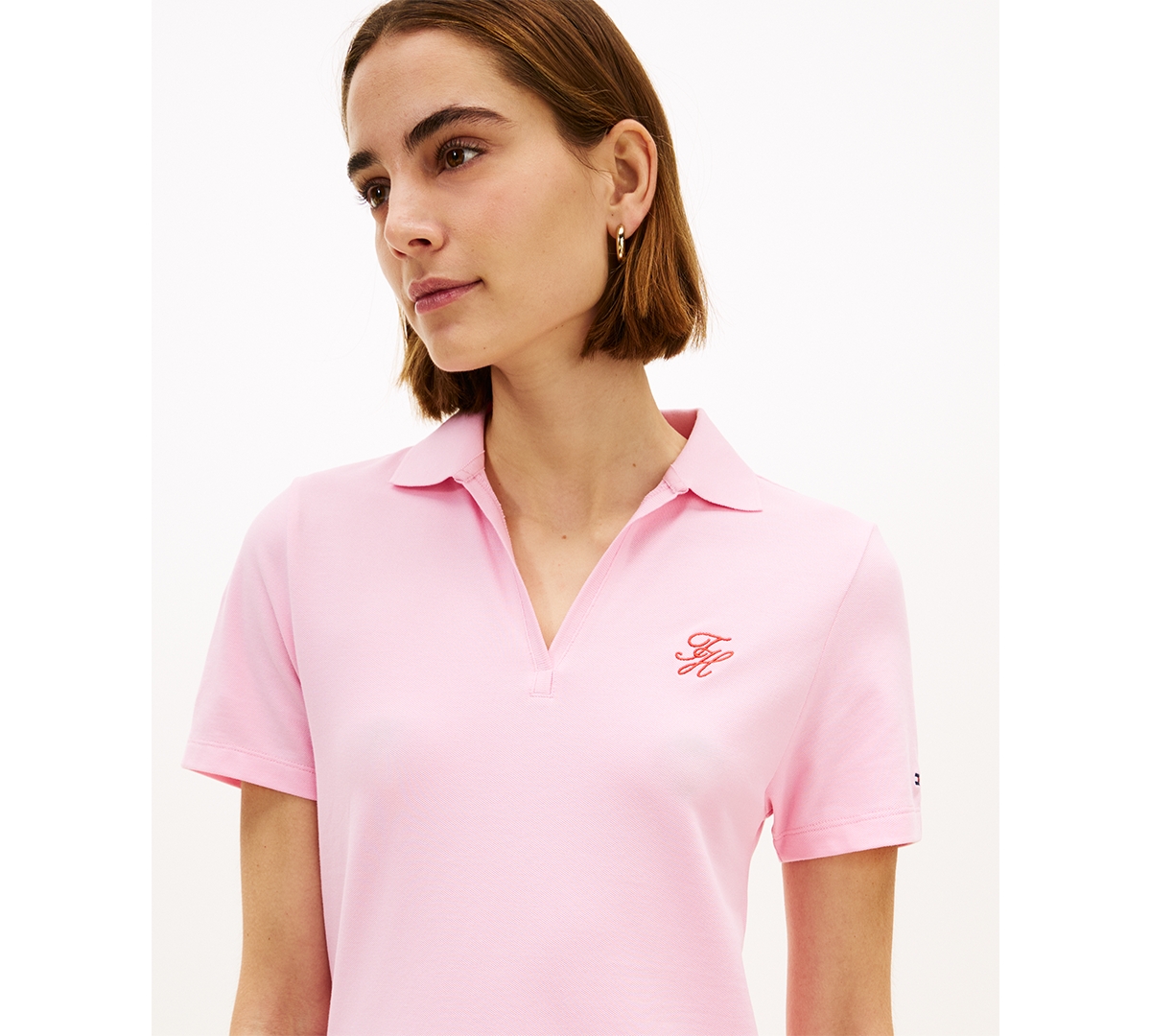 Tommy Hilfiger Women's Script Polo Dress