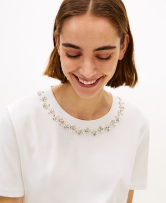 Women's Ribbed Bling T-Shirt