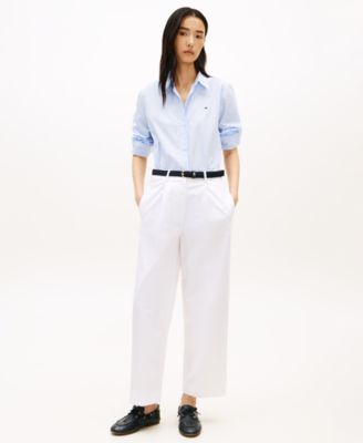 Women's Long-Sleeve Collared Shirt