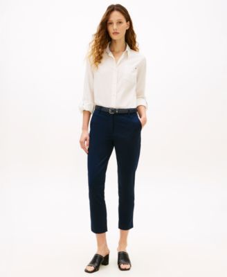 Women's Twill Slim Chino Pants