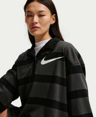 Women's Sportswear Oversized Collared Neck Top