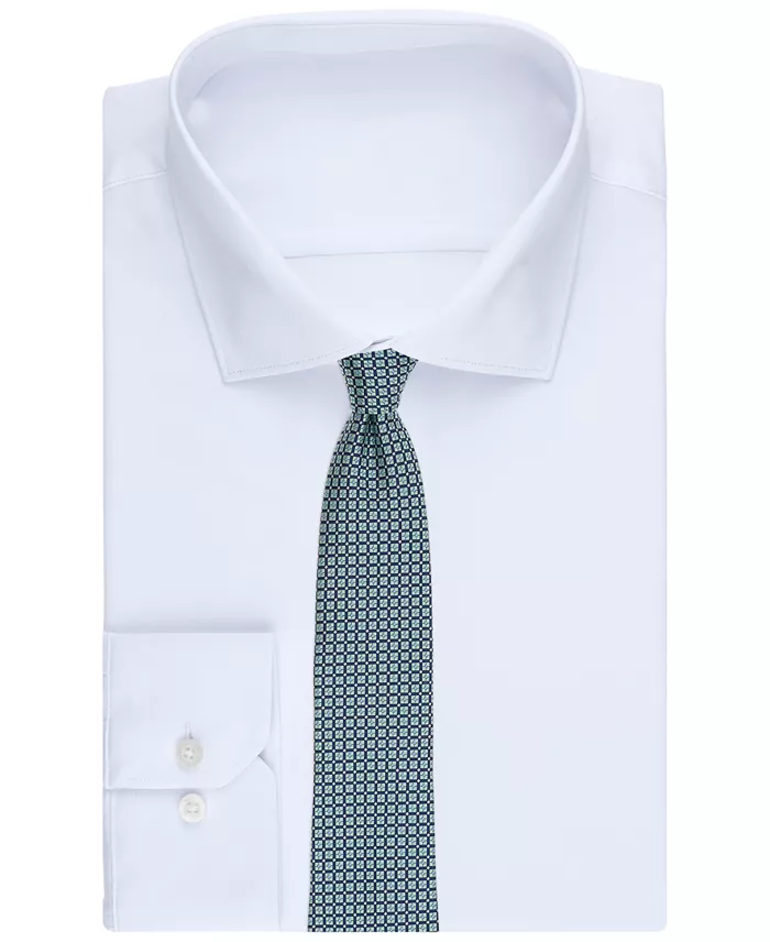 Men's Holston Classic Geometric Pattern Tie - thumbnail 3