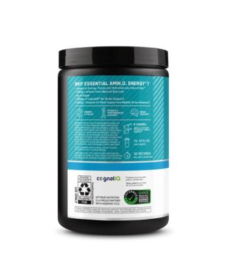 Essential Amino Energy Hydration Plus Focus Powder, Tropical Lemonade, 30 Servings