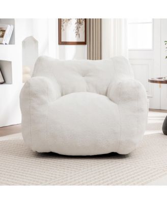 Giant Bean Bag Chair with Armrests Comfy Sofa Chair for Adults