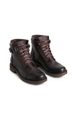 Women's Top Grain Leather Vintage Ankle Boot