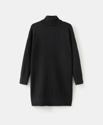 Women's Knitted Turtleneck Dress