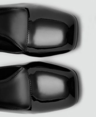 Women's Patent Leather High-Heeled Shoes