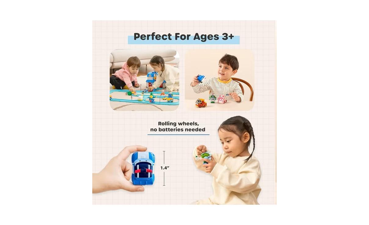 Robocar Poli Dump Truck Toy for Toddlers (Ages 1+)