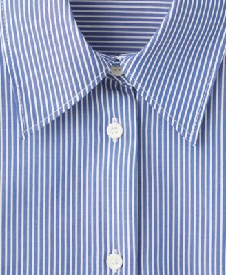 Women's Cotton And Lyocell Blend Straight Shirt