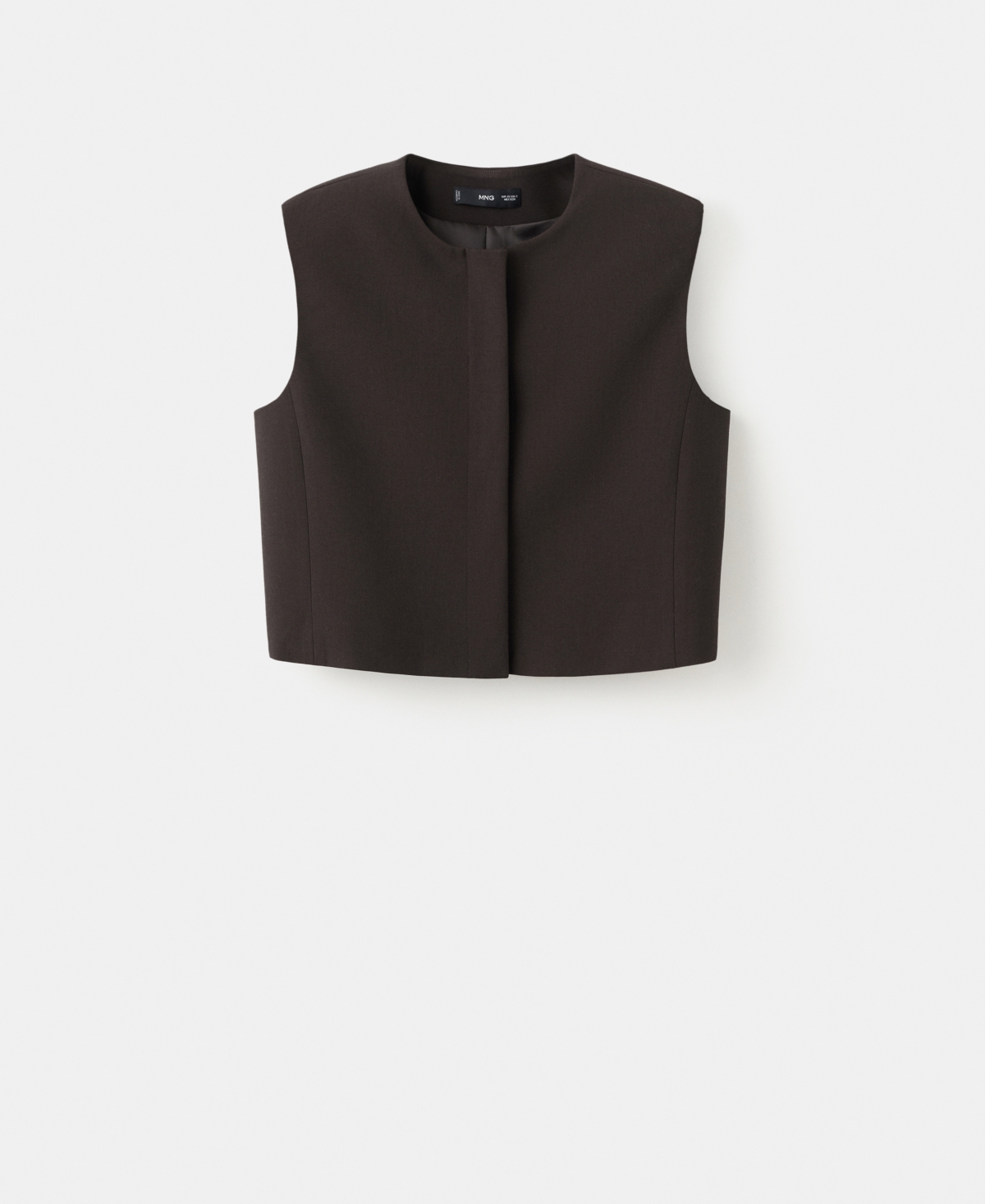 Mango Women's Wool-Blend Crop Top