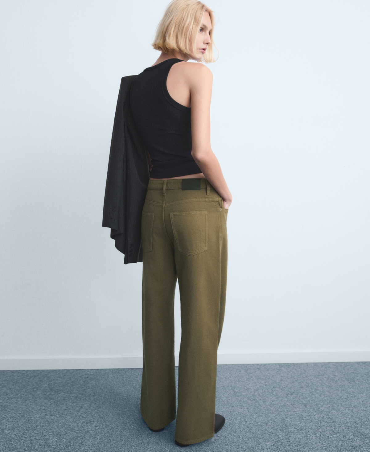 Mango Women's Low-Rise Balloon Jeans