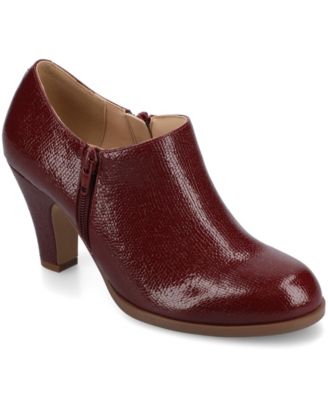 Women's Sanzi Inside Zip Block Heel Booties