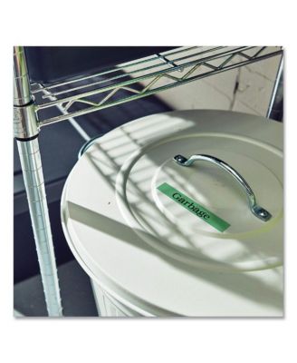 TZE751CS 0.94 in. x 26.2 ft. TZe Laminated Removable Label Tapes - Black on Green