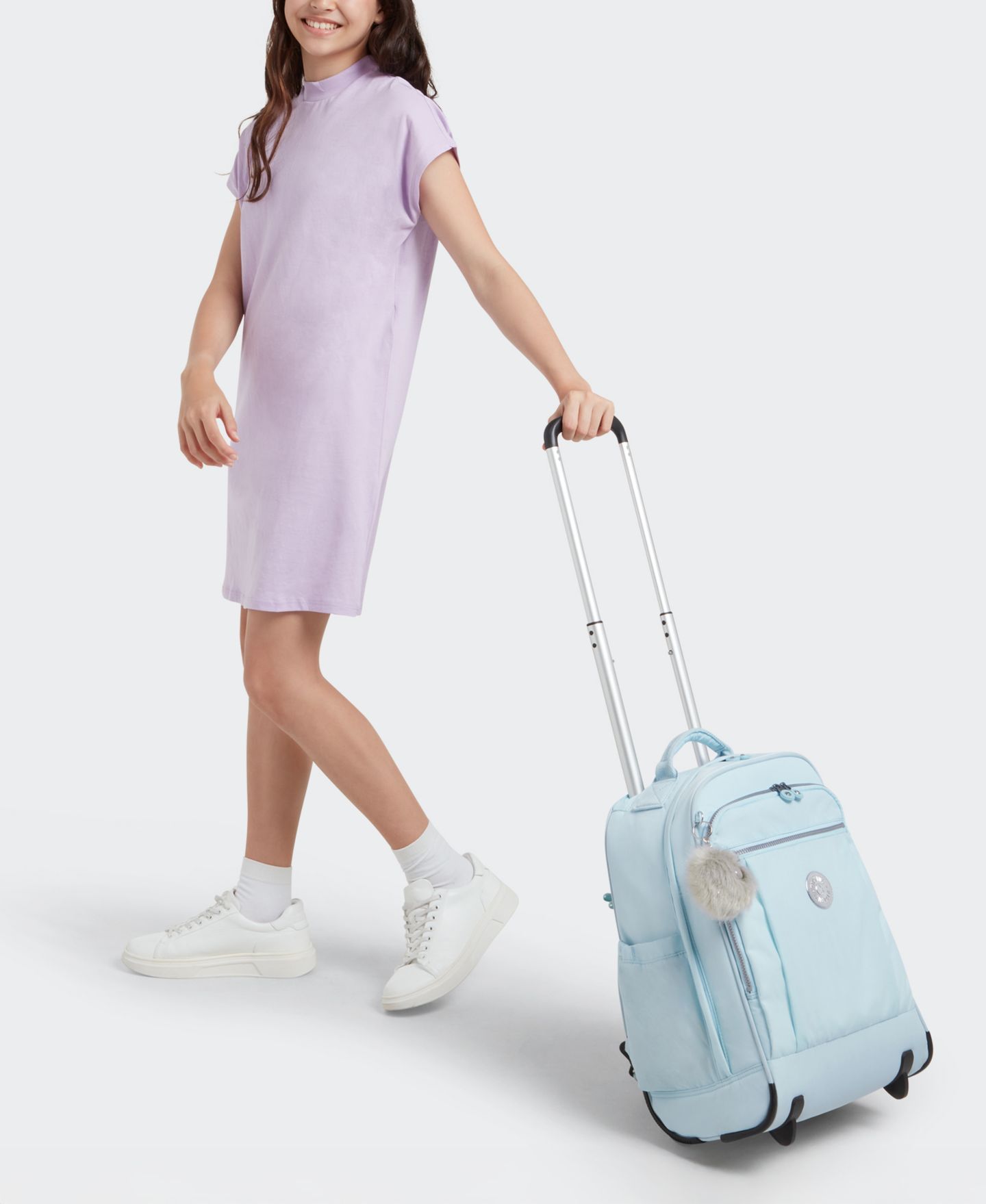 Рюкзак Kipling Gaze Small Rolling Top Handle, цвет: Синий — фото 6