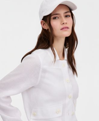 Women's Woven Denim Twill Field Jacket