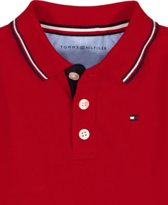 Baby Boys' Flag Embroidery Polo Shirt and Shorts, 2-Piece Set