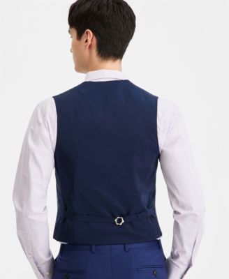 Men's Modern-Fit Wool-Blend Suit Separate Vest CLOSE OUT!