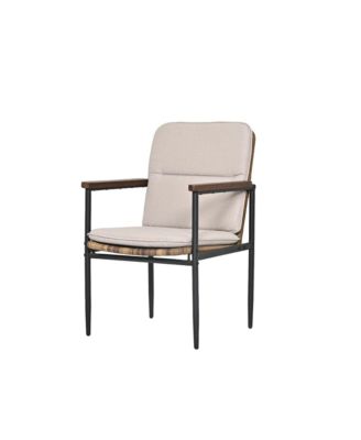 Mondawe 9-piece Outdoor Patio Dining Set include 8 Aluminum Armchairs