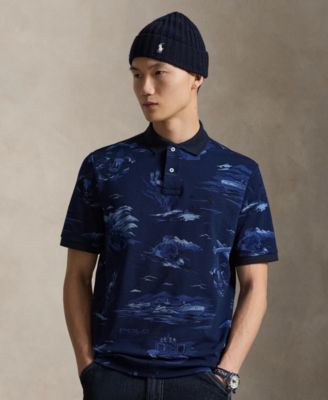 Men's Short-Sleeve Animated Mesh Shirt