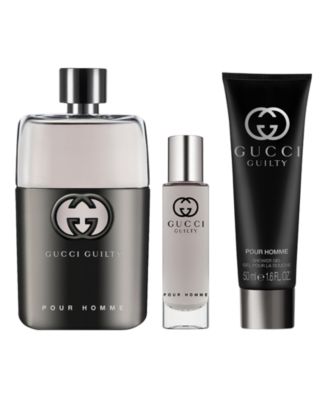 Men's 3-Pc. Guilty Pour Homme Eau De Toilette Gift Set