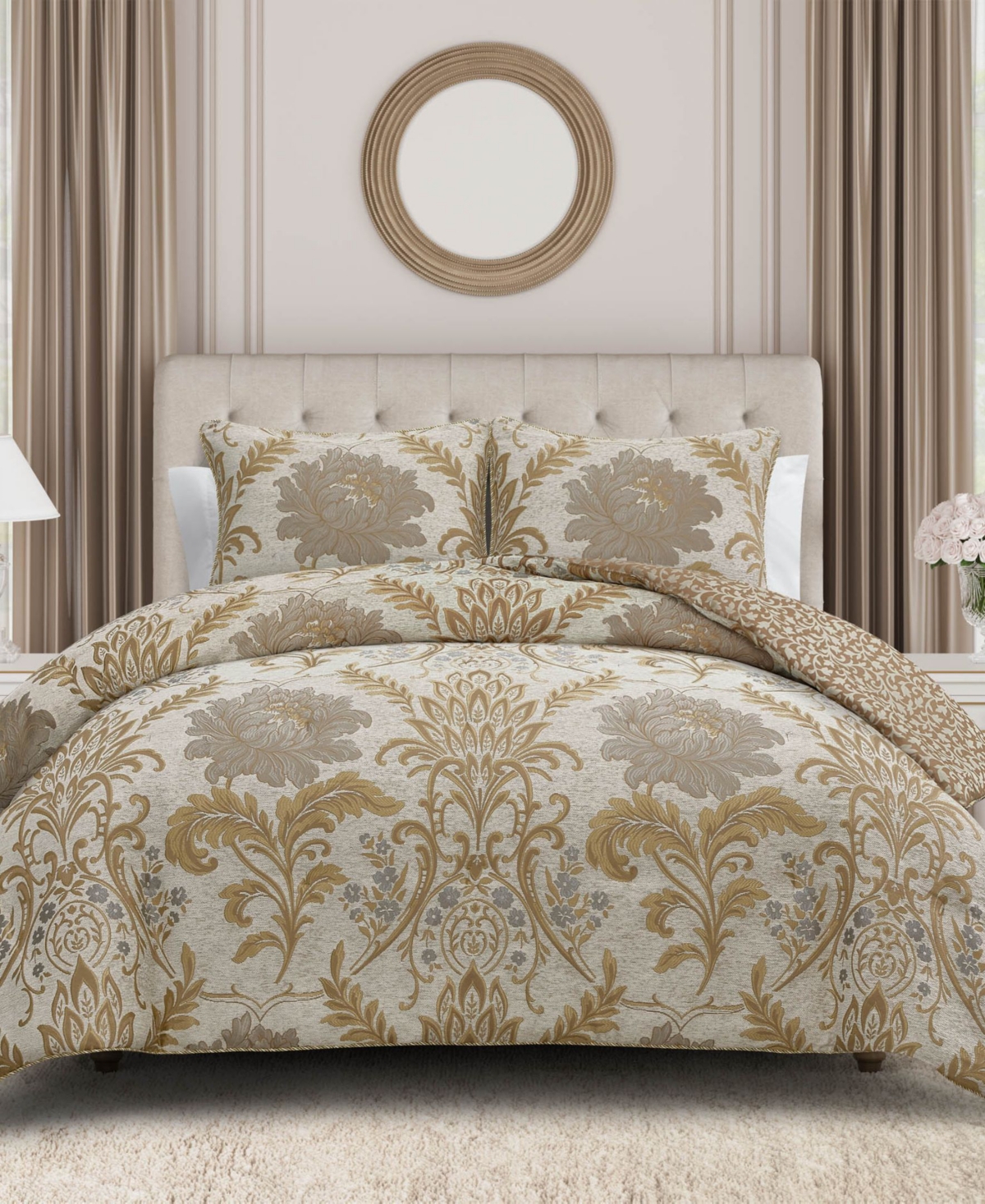Waterford Ansonia Soft 3-Pc. Comforter Set, King