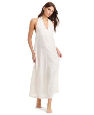 Women's Costal Covers V-Neck Cover-Up Dress