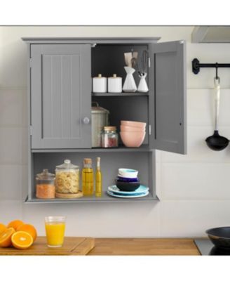 Smart 3-Tier Bathroom Organizer - Rust Proof Cabinet with Quick Installation & Modern