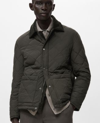 Men's Quilted Water Repellent Jacket