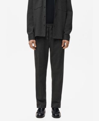 Men's Cotton Drawstring Joggers Pants