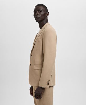 Men's Stretch Fabric Super Slim-Fit Suit Jacket