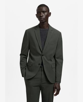 Men's Stretch Fabric Super Slim-Fit Suit Jacket