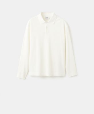 Men's Regular-Fit Knitted Polo Sweater