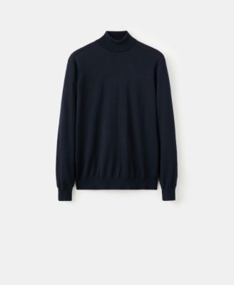 Men's Merino Wool Turtleneck Sweater