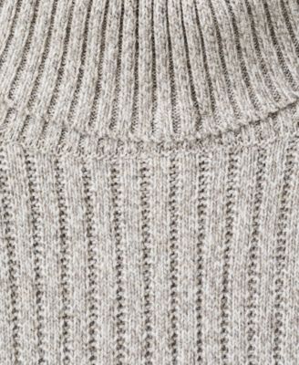 Men's Wool-Blend Turtleneck Sweater