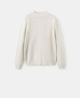 Men's Structured Wool-Blend Knitted Sweater