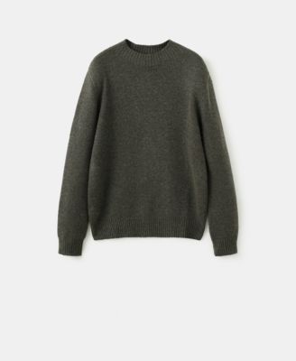 Men's Structured Wool-Blend Knitted Sweater