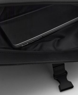 Men's Flap Closure Rubberized Backpack