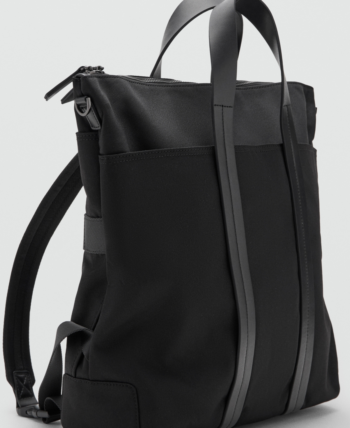 Mango Men's Multi-Functional Combined Leather Bag