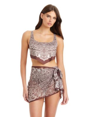 Women's Bandana Babe Short Cover-Up Pareo