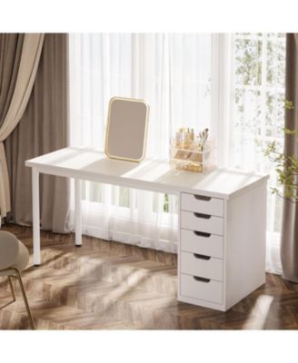 Modern Computer Desk, Simple Style, 47 Inches PC Desk